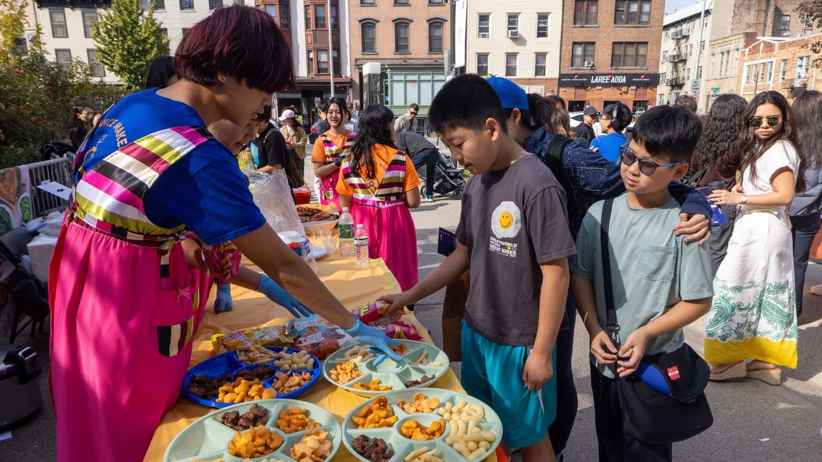 Chuseok Festival food