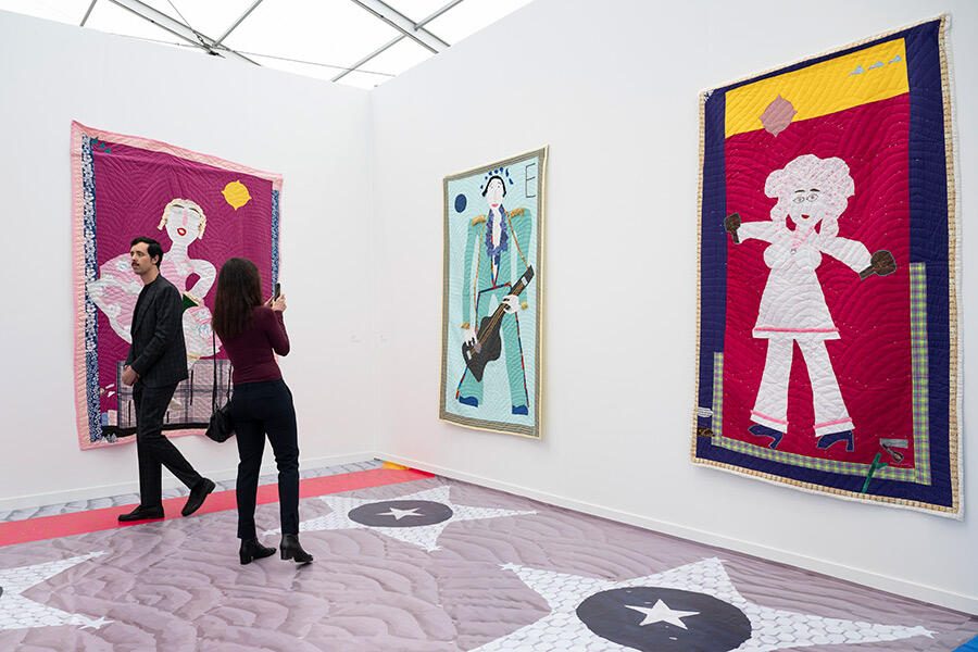 Fort Gansevoort booth at Frieze LA